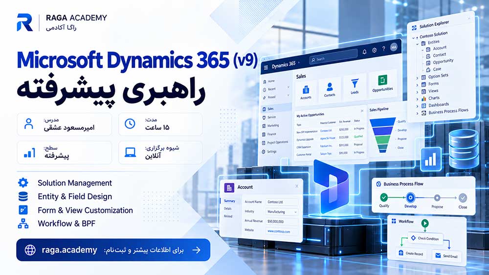 دوره راهبری پیشرفته Microsoft Dynamics ۳۶۵ (v۹)